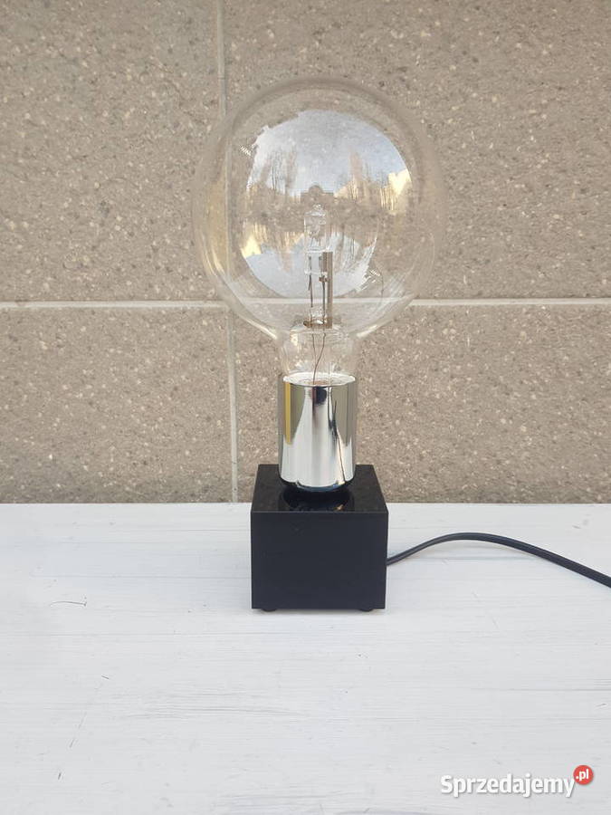 Lampka nocna stołowa KOSTKA LOFT 1x60W E27 Warszawa sprzedam