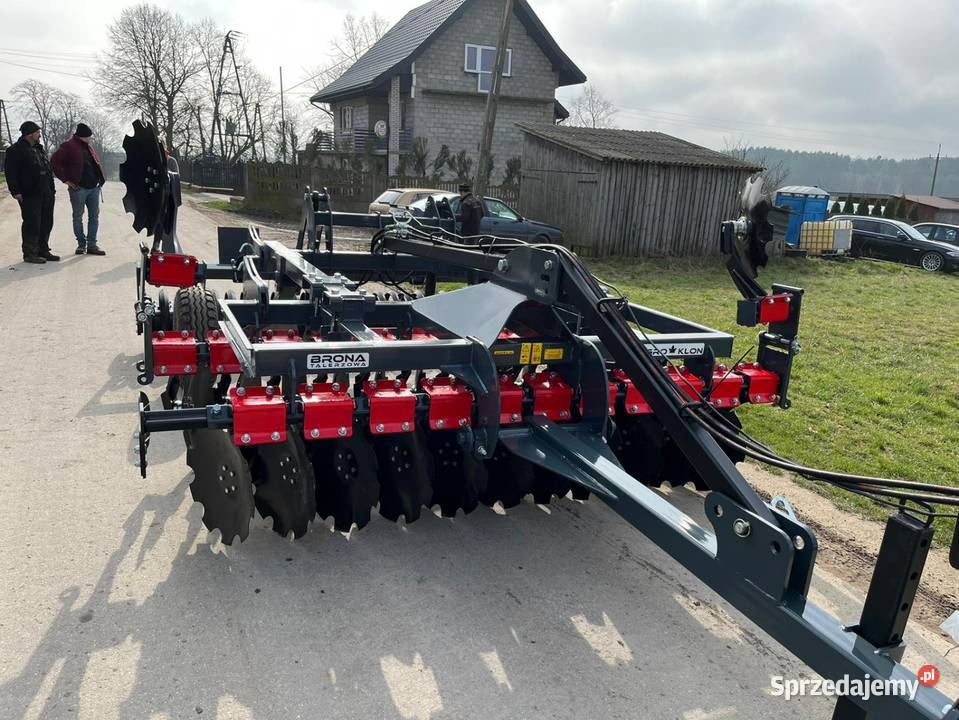 Brona talerzowa ścierniskowa ciężka Agroklon Mroczków Duży