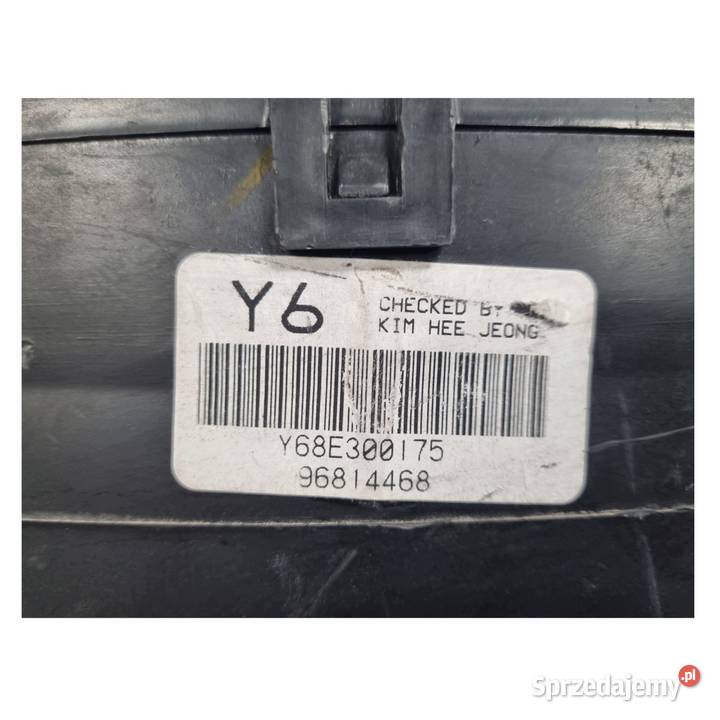 LICZNIK ZEGARY 96814468 Chevrolet Aveo II 12 14 Chełm sprzedam