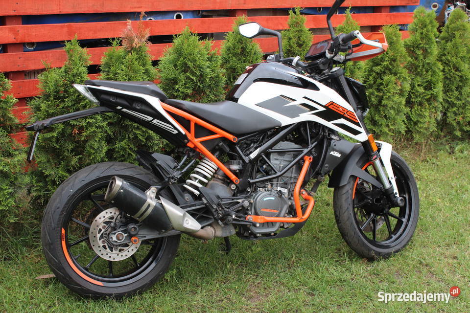 KTM DUKE 125 2018 Raty na telefon zamiana dowóz nieuszkodzony Goleniów