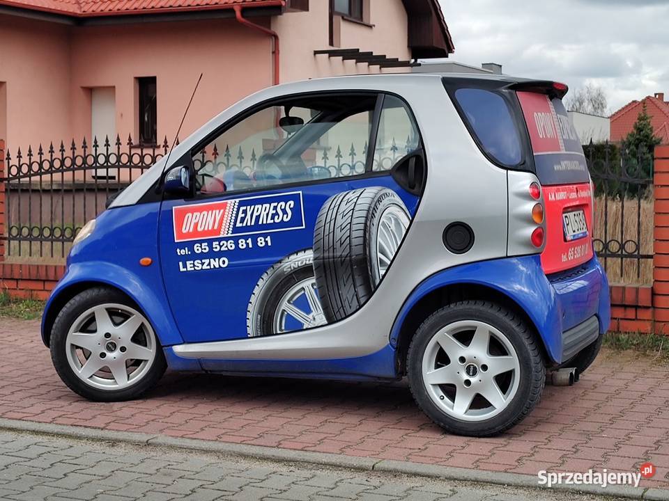 SMART FORTWO PULSE KLIMA Samochody osobowe Leszno