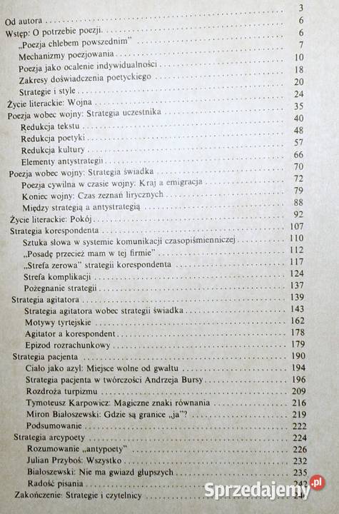 Poezja polska w latach 19391965 Cz 1 Edward Pozostałe Chełm