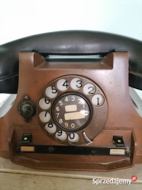 Stary telefon na tarcze małopolskie Kraków