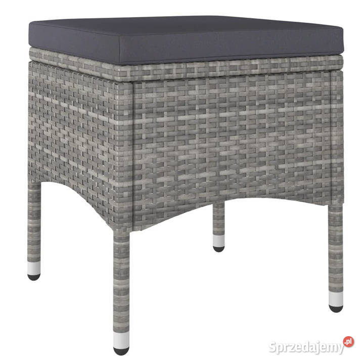 5cz zestaw mebli bistro rattan PE i hartowane sprzedam