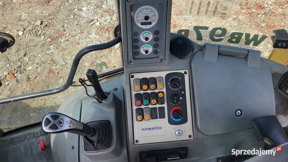 Koparko ładowarka Komatsu WB97R5 Klima automat