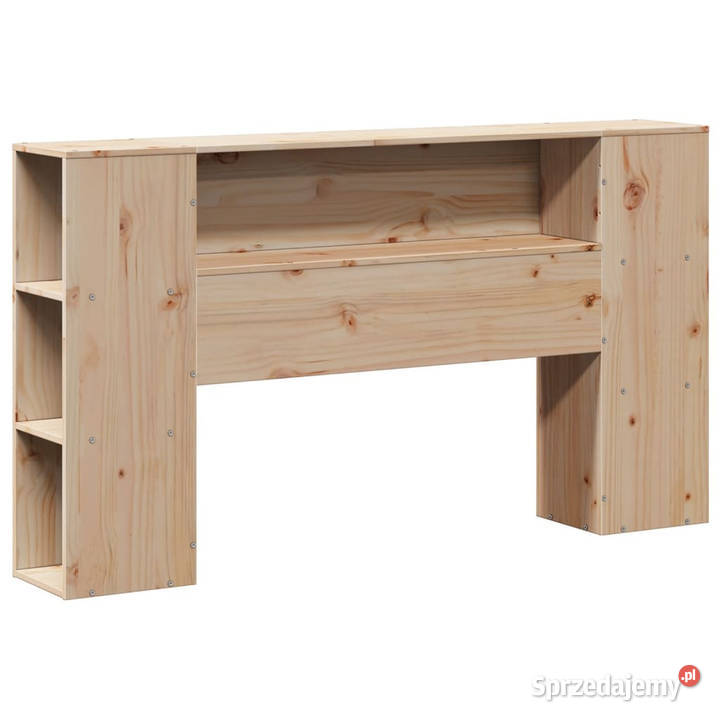 Łóżko z regałem bez materaca lite drewno 120x200 Warszawa