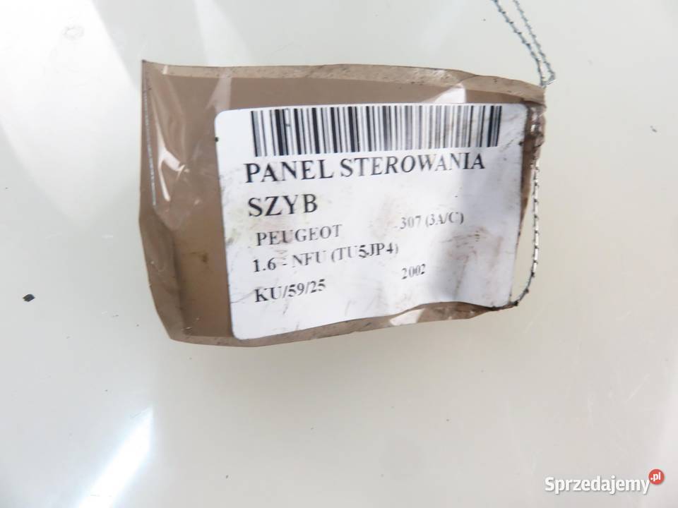 PANEL SZYB PEUGEOT 307 96351622XT małopolskie