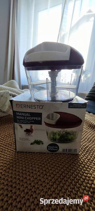 Nowy Ręczny Mini Chopper Ernesto 650 ml sekaczka dolnośląskie Kostrza