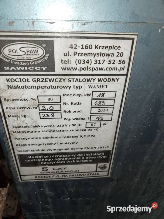 Piec co ogrzewania węglowy śląskie