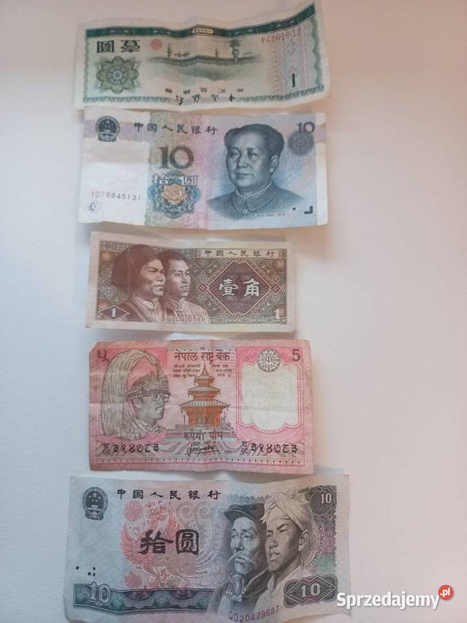 Banknoty Chiny