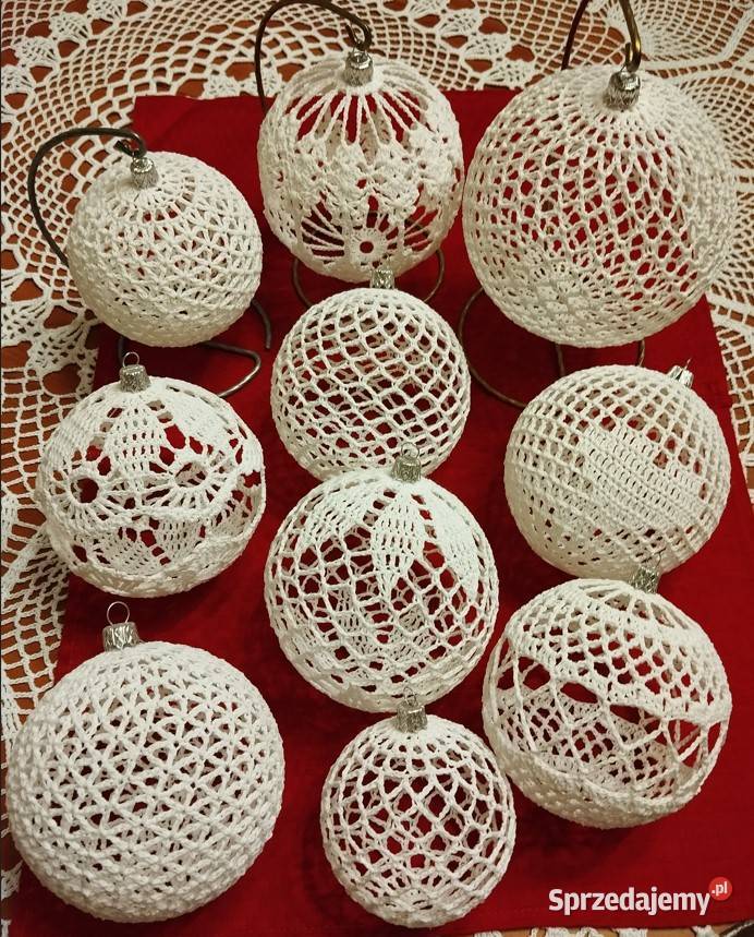 3 Bombki na szydełku 10 Częstochowa