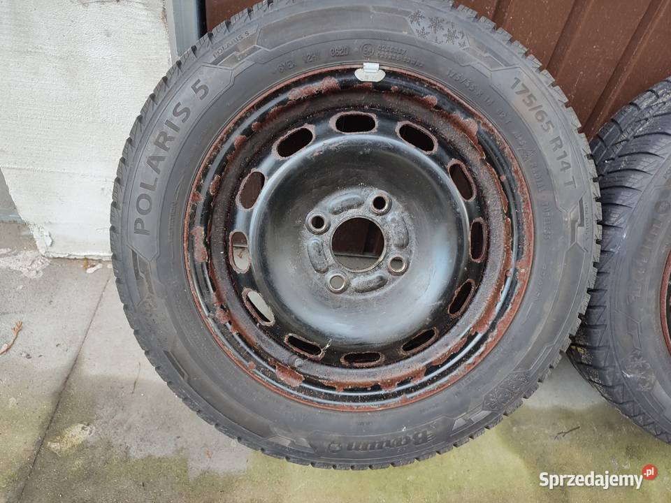 Felgi Stalowe 14 Ford Fiesta MK7 Opona Zima wielkopolskie Piętno