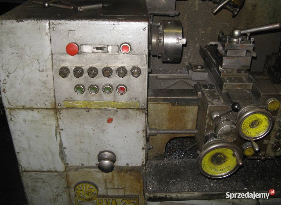 Tokarka rewolwerowa RVA25 H Cegielski 1971 r Produkcja Dąbrowa Górnicza