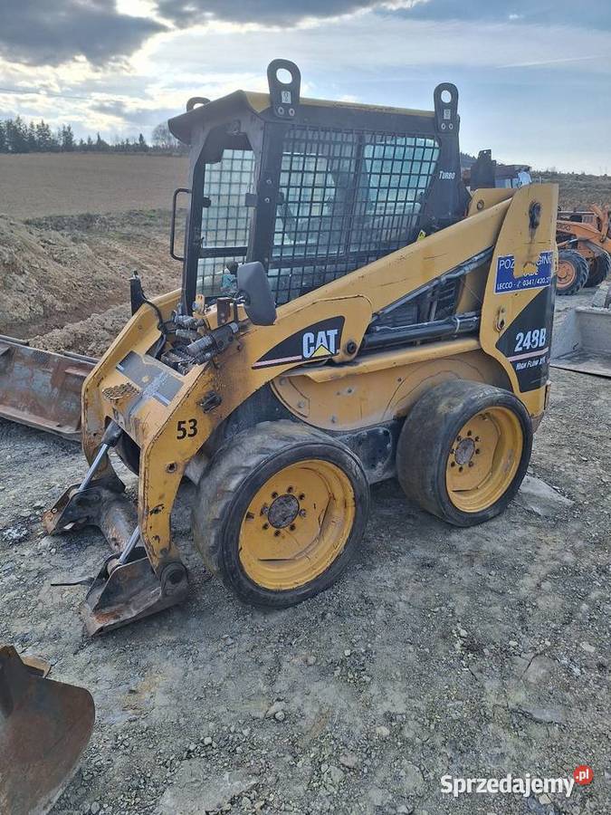 Miniladowarka caterpillar 248b