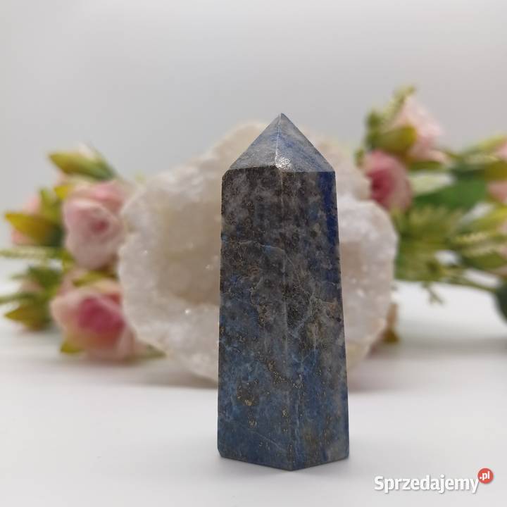 Kolekcjonerski naturalny Lapis Lazuli stojący Olsztyn