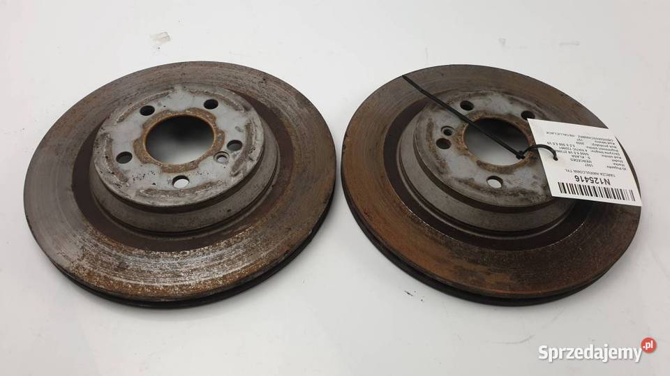 TARCZE HAMULCOWE TYŁ MERCEDES SKLASA W221 Pozostałe Lipno