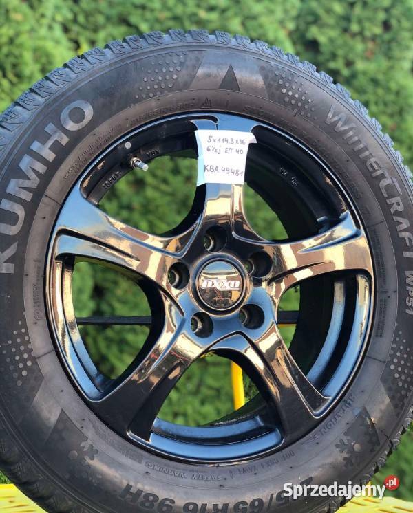 4 x Alu Felgi OXXO 65x16 5x1143 ET40 KBA49481 Skołoszów sprzedam