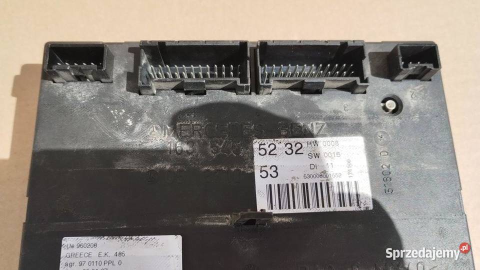 Moduł Sam Sterownik Mercedes W163 ML 9705r dolnośląskie