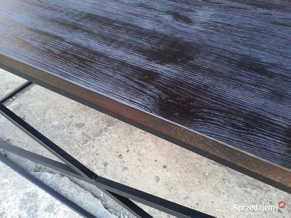 Stolik kawowy sosna loft 120cm łódzkie Radomsko sprzedam