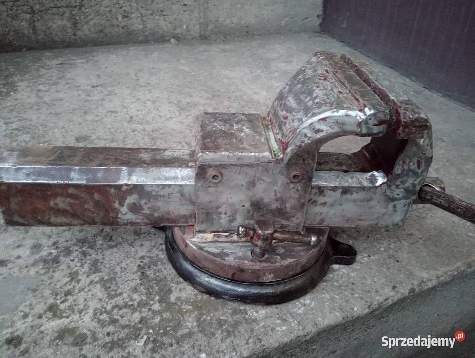 Duże imadło 170 mm stalowe