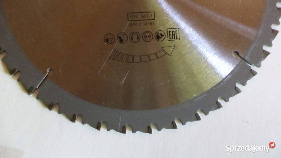 TARCZA ERBAUER DO ALUMINIUM 210 MM Elektryczne