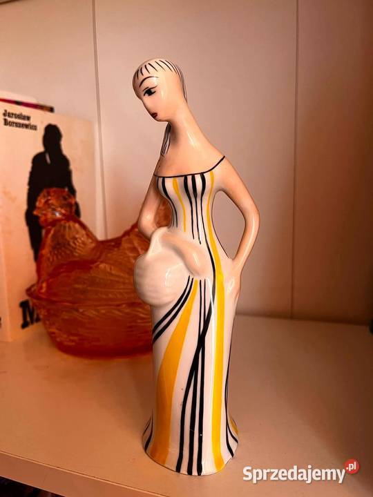 Ćmielów porcelanowa figurka grzybiarka śląskie Bielsko-Biała sprzedam