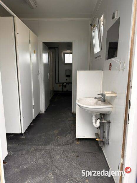 KONTENER SANITARNY 2x PRYSZNIC 2x WC 2x PISUAR sprzedam