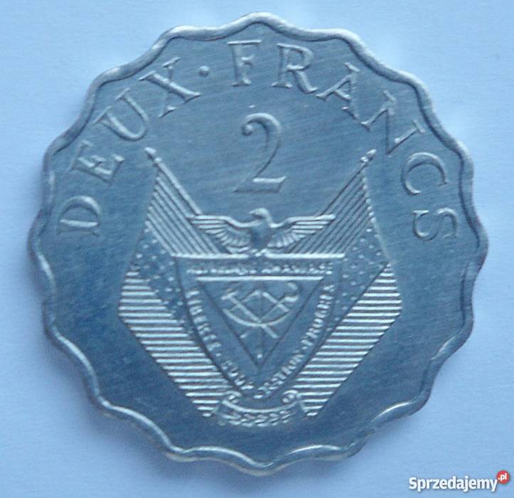 RWANDA2 FRANCS1970 rFAO Legionowo