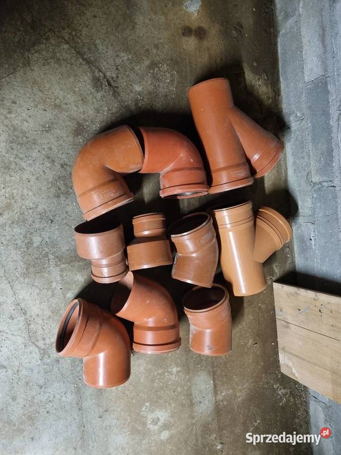 Kolanka trójniki redukcja 160mm