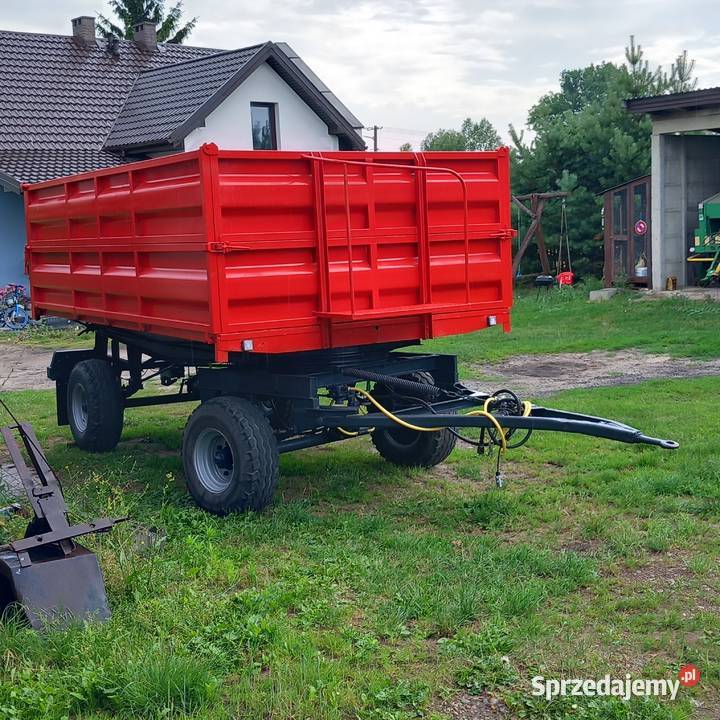Przyczepa rolnicza autosan d47 łódzkie Pęczniew
