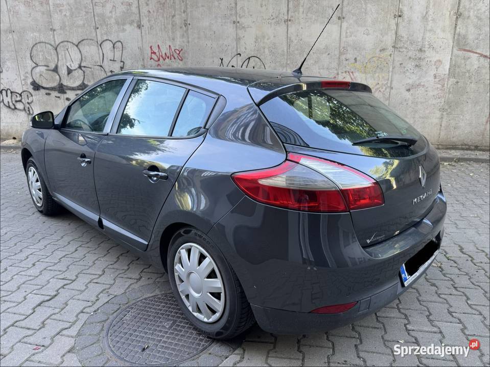 Renault Megane III 2010 15 dci 86 Niski przebieg diesel lubelskie Lublin