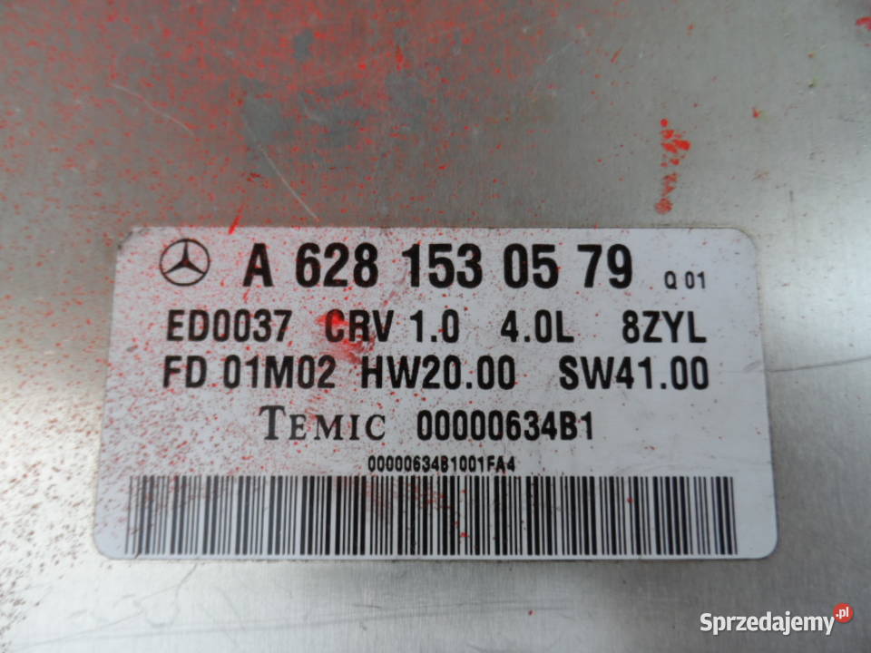 Komputer Mercedes S klasa 220 400 CDI 6281530579 Kalisz