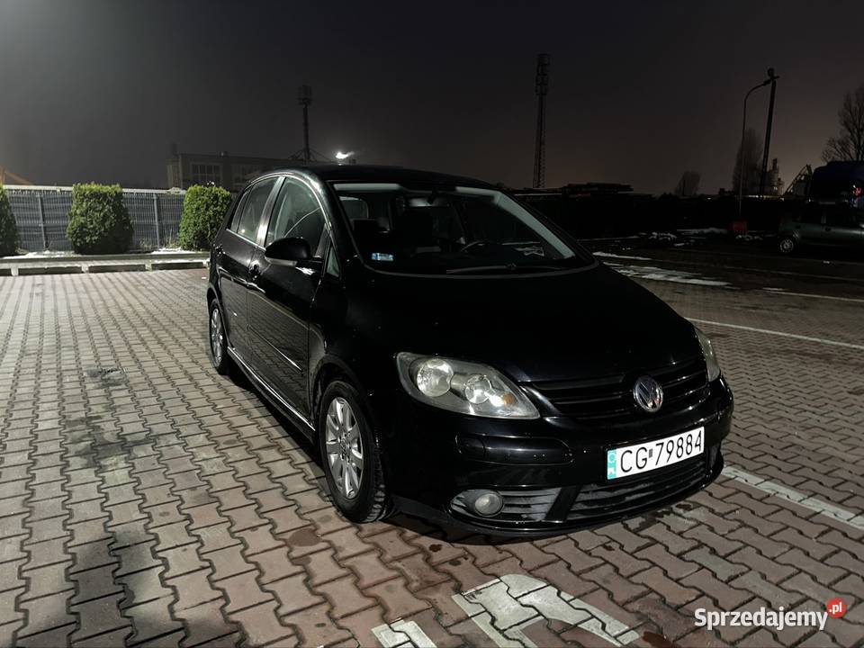 Volkswagen Golf Plus 19 TDI czarny klimatronic manualna Włocławek