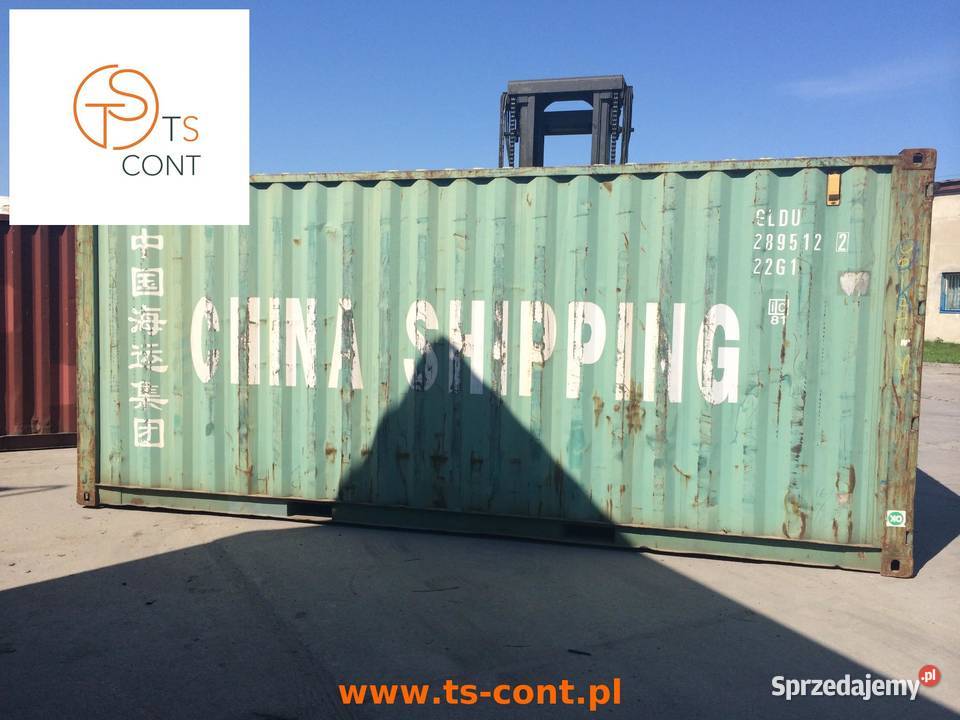 Kontener morski magazynowy budowlany 20 DV małopolskie Tarnów