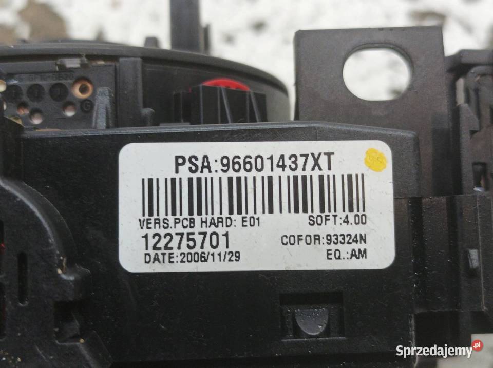 PRZEŁĄCZNIK ZESPOLONY 96601437XT Citroen C2 I