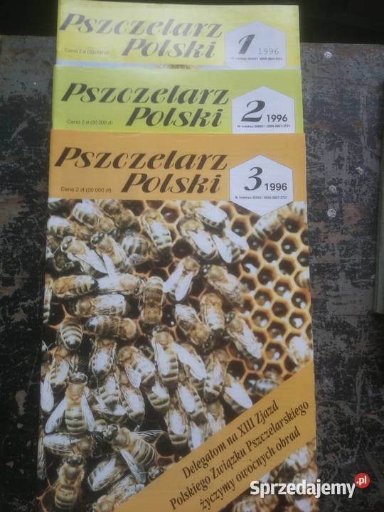 Pszczelarz Polski miesięczniki 13 z 1996 roku Ostrów Wielkopolski