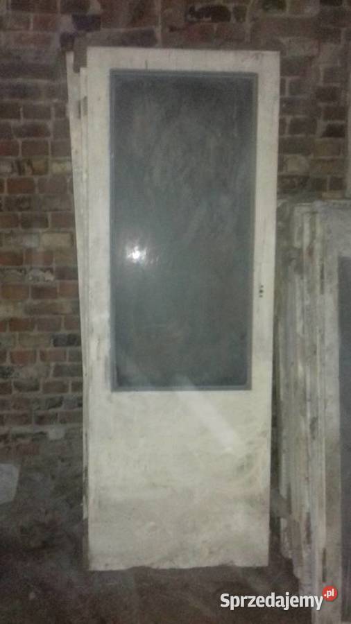 Drzwi pokojowe z PRLu nowe