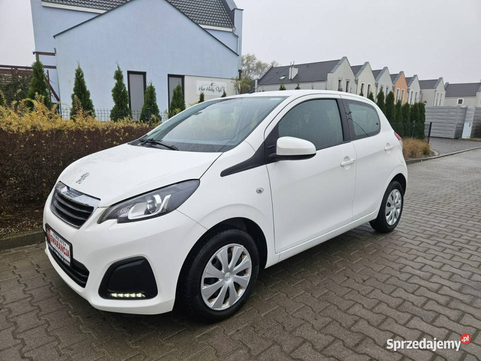 Peugeot 108 10vti Zadbany 5 Drzwi SerwisRata600 wspomaganie kierownicy 108 Śrem sprzedam