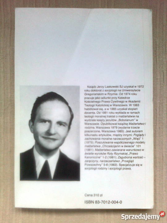 Trwałość wspólnoty małżeńskiej Jerzy Laskowski Warszawa