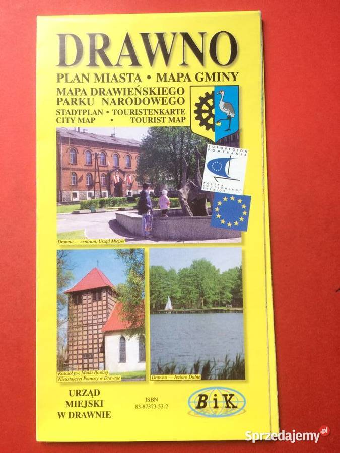 752 Drawno Plan Miasta Mapa Gminy Szczecin
