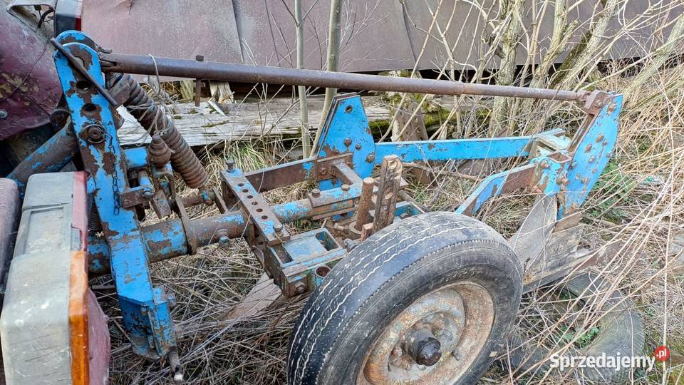 Pług dwuskibowy obrotowy niemiecki nieuszkodzony