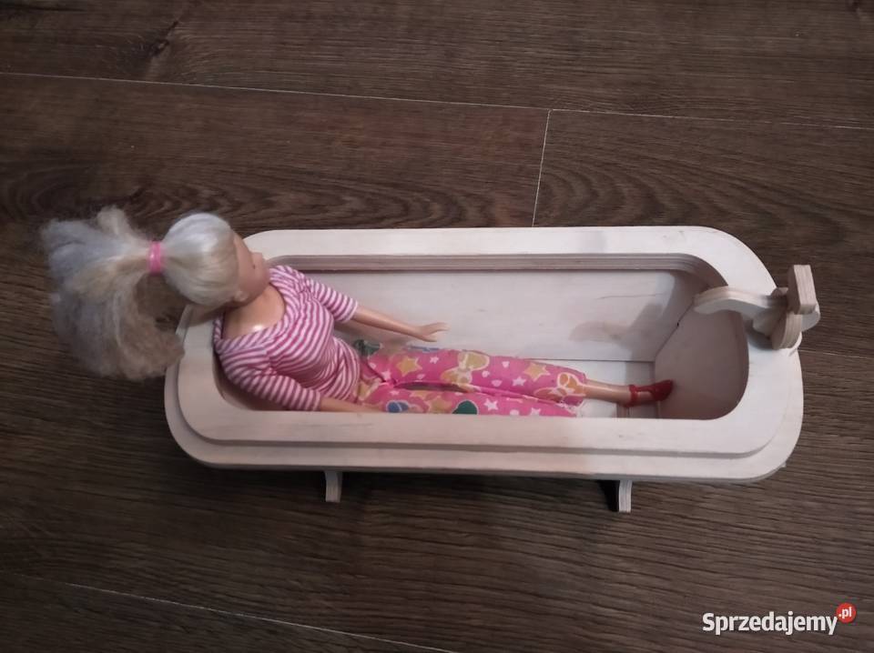 Mebelki lalki barbie łazienka wanna ubikacja śląskie