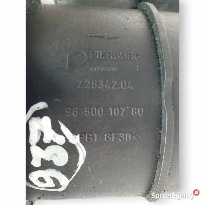 PRZEPŁYWOMIERZ Ford Focus MK2 16 TDCi 9650010780 Przepływomierze