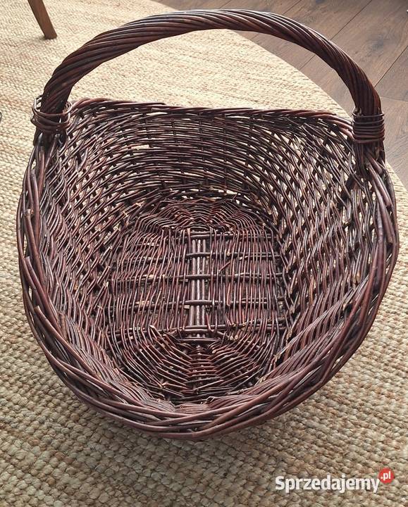 Duży koszyk wiklinowy 65x45x25 Gdańsk
