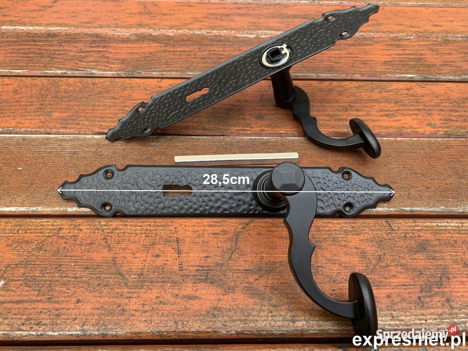 RUSTYKALNA Klamka kuta do furtki bramki drzwi Białystok