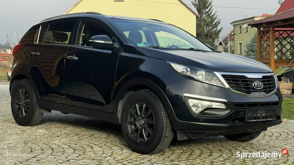 Kia Sportage 16 GDI 135 z Niemiec Nawigacja czarny Strzegom