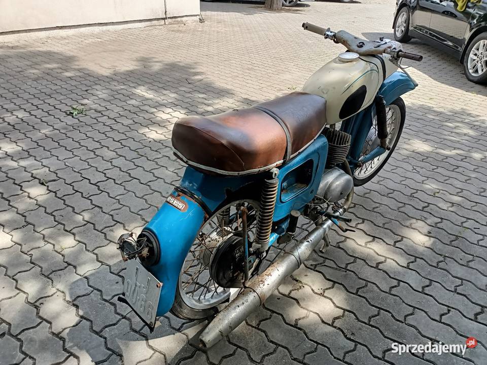 Mz es125 trophy 1969 brak dok do remontu Sulejówek sprzedam
