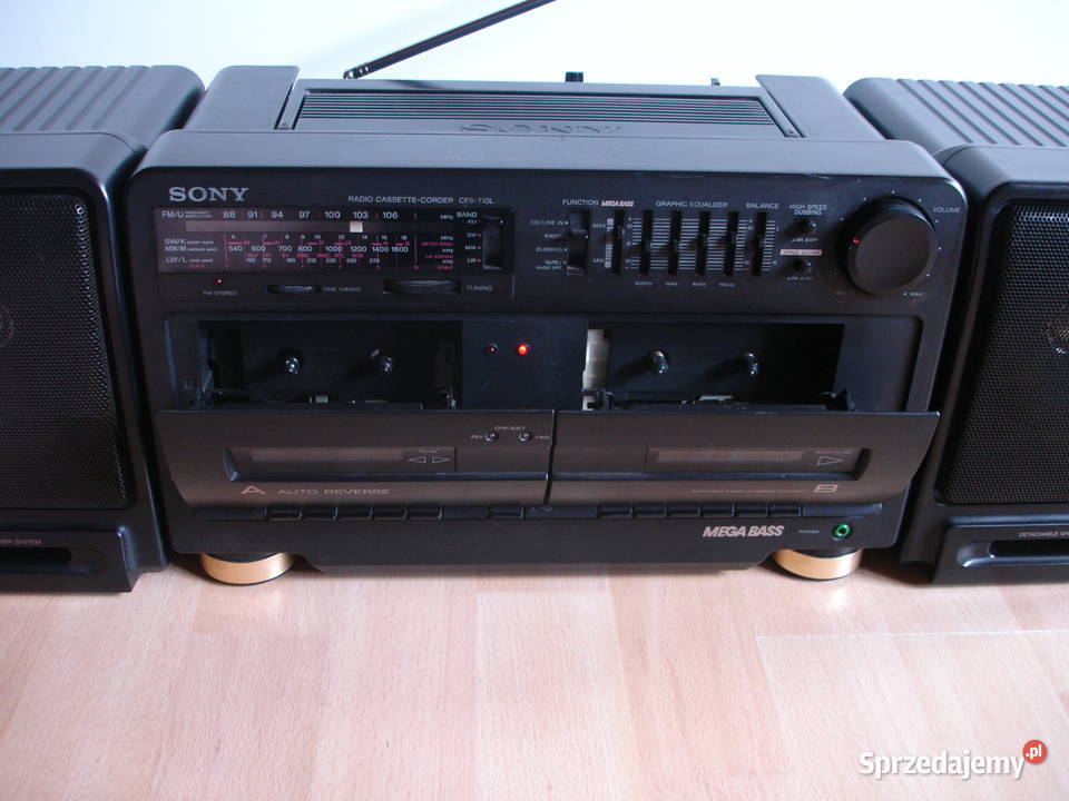 Radiomagnetofon SONY CFS710L Zielona Góra