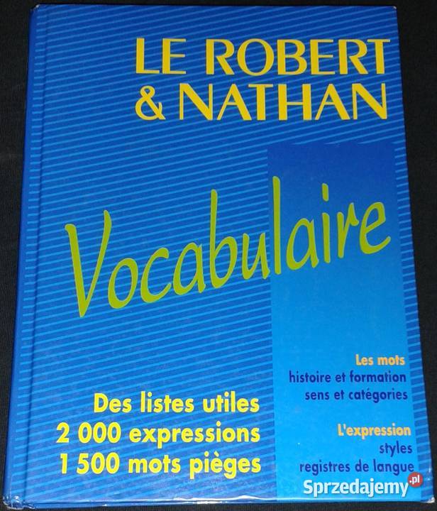 Vocabulaire Le Robert Nathan lubelskie Chełm