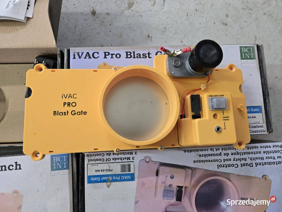 Zasuwy automatyczne manualne do odciągu trocin Zielone Kamedulskie